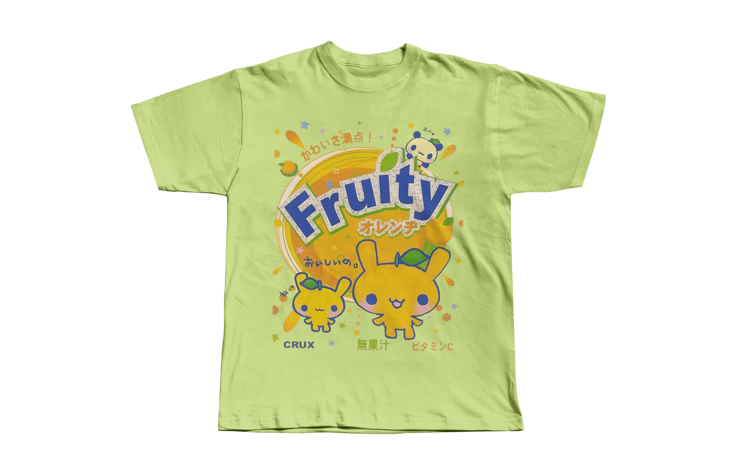 Japanese Fruity Soda Heavyweight Boxy Tee