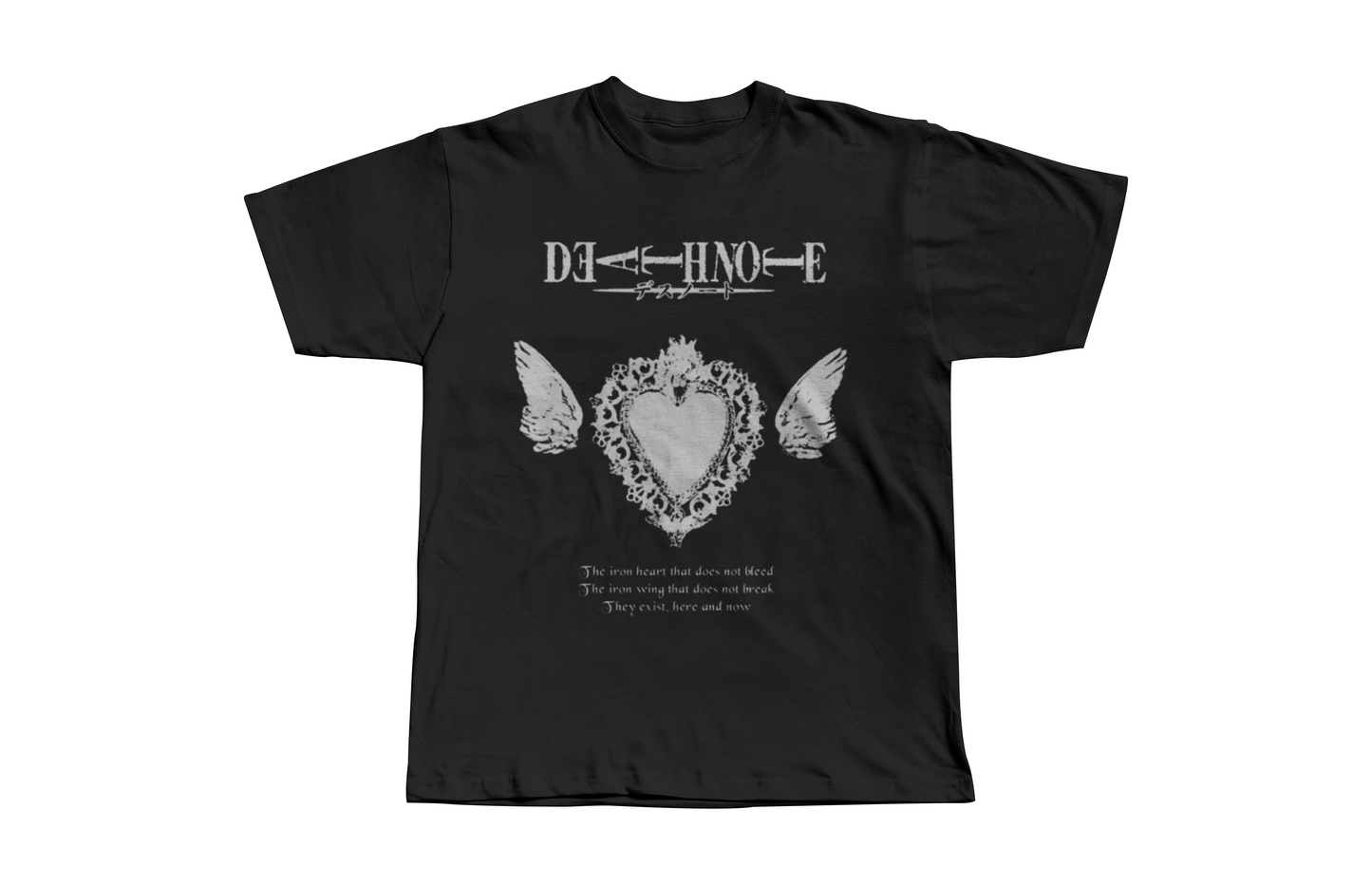 Death Note Iron Heart Heavyweight Boxy Tee