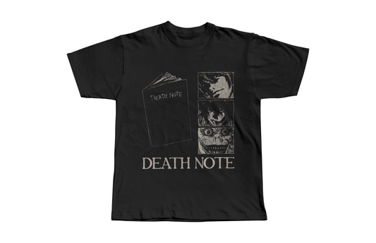 Death Note Notebook Heavyweight Boxy Tee