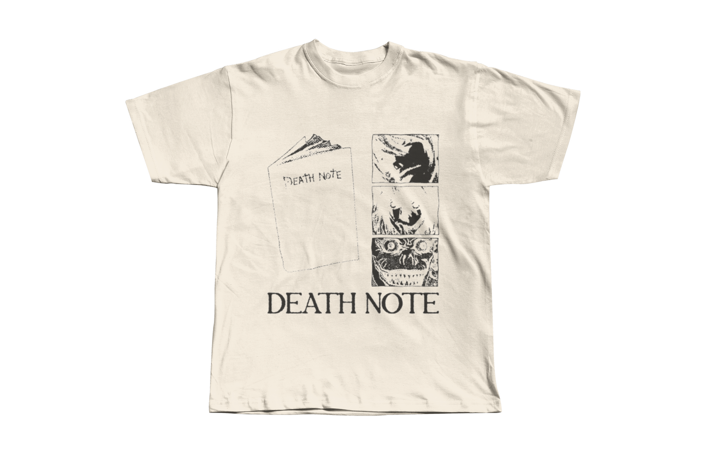 Death Note Notebook Heavyweight Boxy Tee