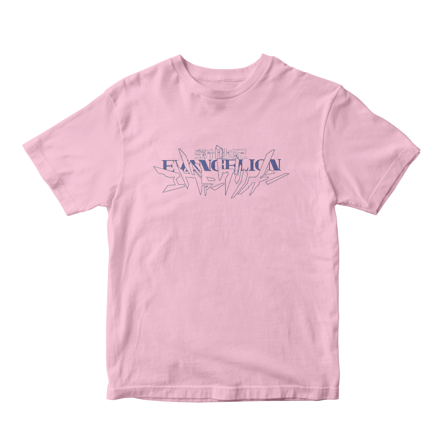 Neon Genesis Evangelion Japanese Logo Graphic Baby Tee