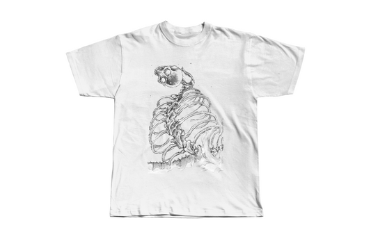 Attack on Titan Eren Titan Skeleton Heavyweight Boxy Tee