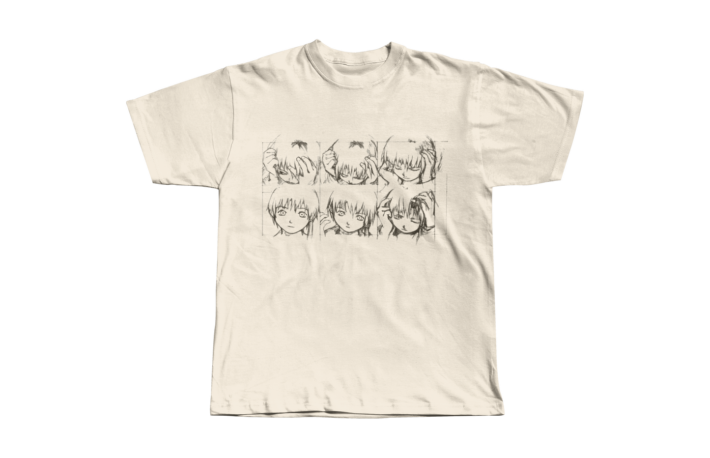 Serial Experiments Lain Sketch Heavyweight Boxy Tee
