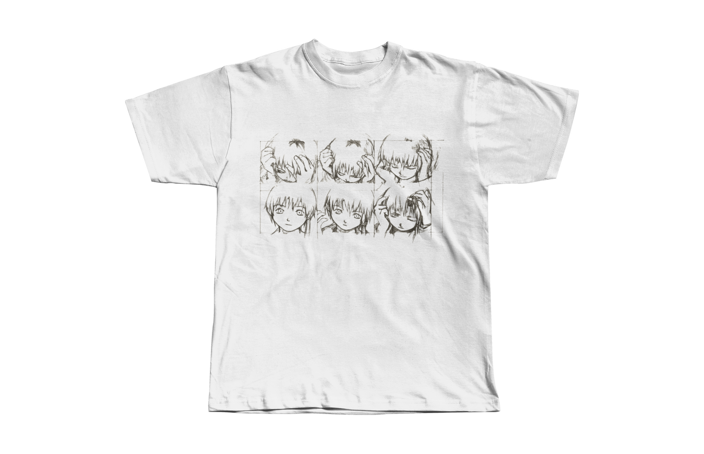 Serial Experiments Lain Sketch Heavyweight Boxy Tee