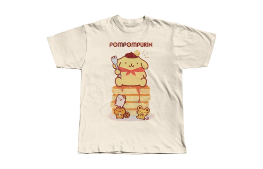 PomPom Purin Pancake Heavyweight Boxy Tee