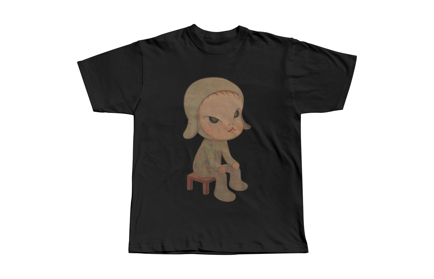 Yoshitomo Nara Sitting lamb Heavyweight Boxy Tee