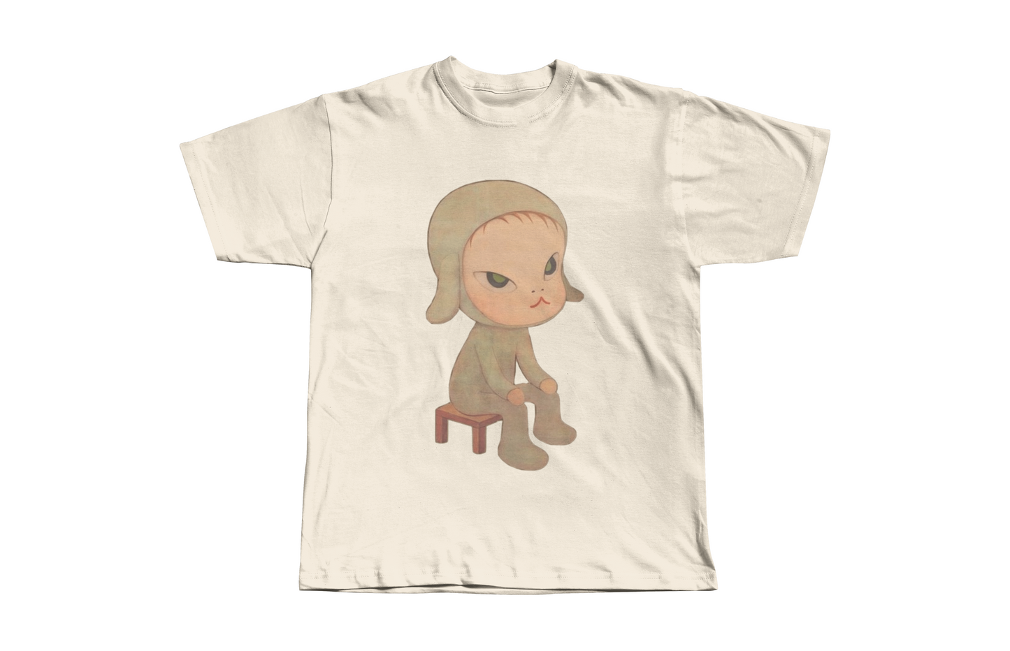 Yoshitomo Nara Sitting lamb Heavyweight Boxy Tee
