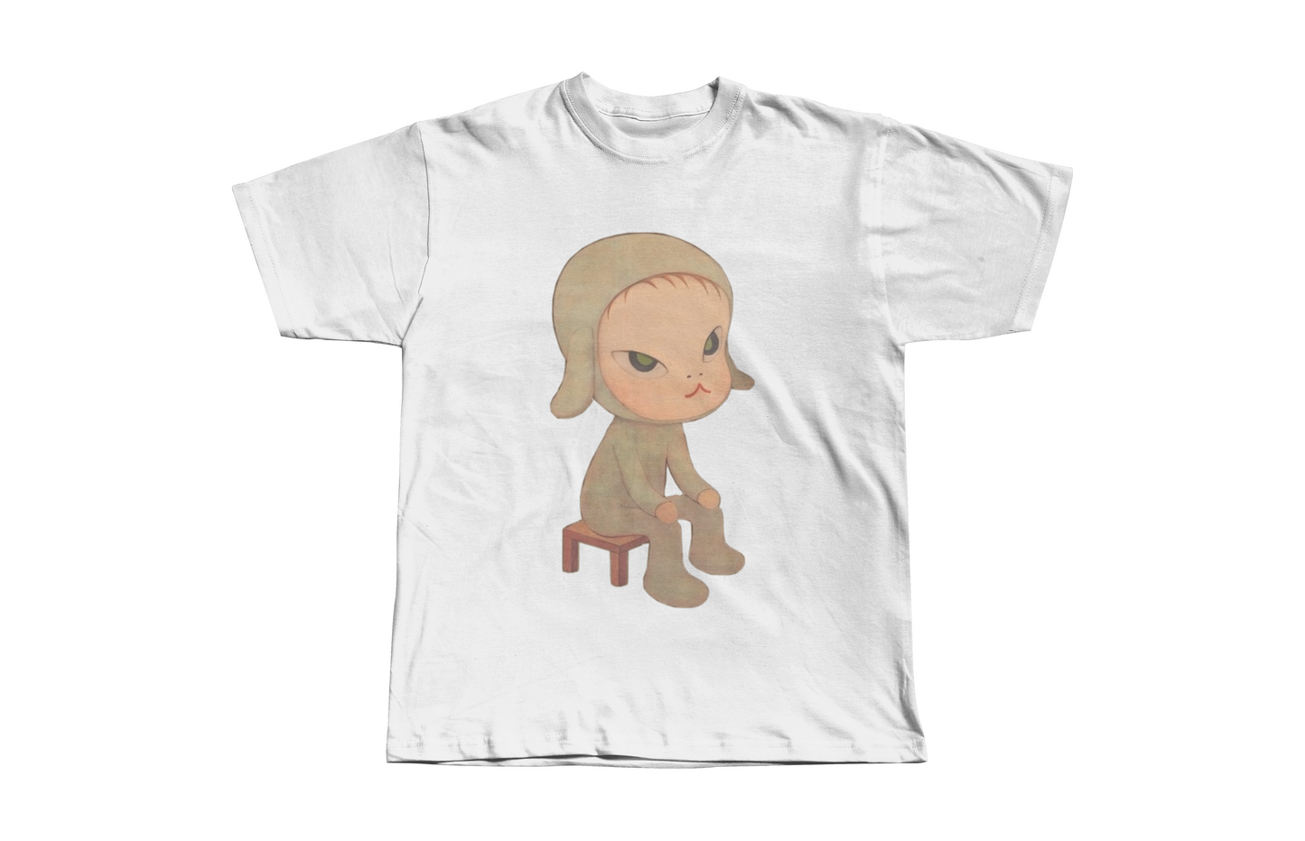 Yoshitomo Nara Sitting lamb Heavyweight Boxy Tee